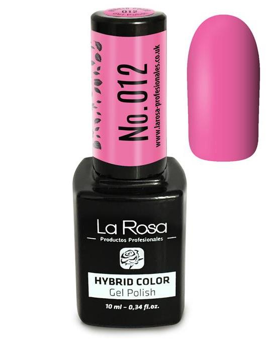 Lakier hybrydowy La Rosa w kolorze chłodnego różu