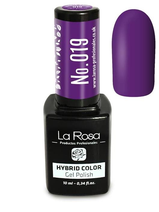 Lakier hybrydowy La Rosa w kolorze fioletowo-jagodowym