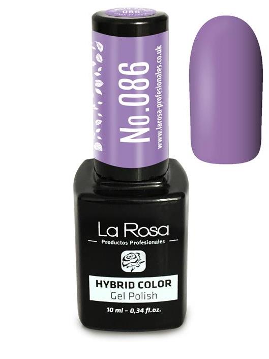 Lakier hybrydowy La Rosa w kolorze lawendowym